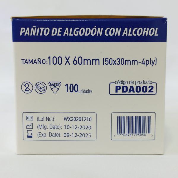 Toallas Impregnadas con Alcohol Isoprólico - Image 3