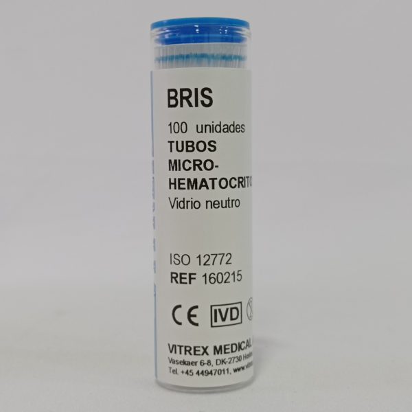 Tubos Hematocritos Vitrex 100-Und (Azul) - Image 2