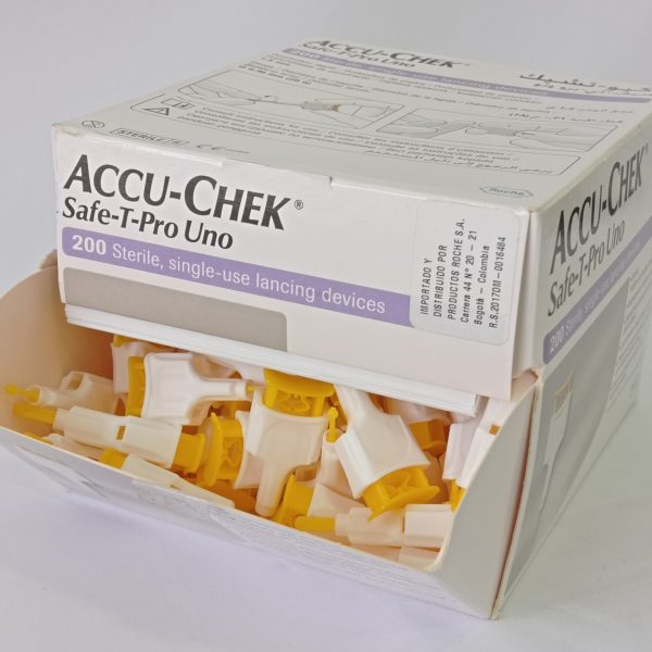 Lancetas ACCU CHEK SAFE-T-PRO UNO Caja x 200 - Image 3